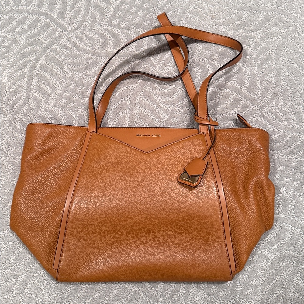 Michael Kors Chestnut Leather Tote